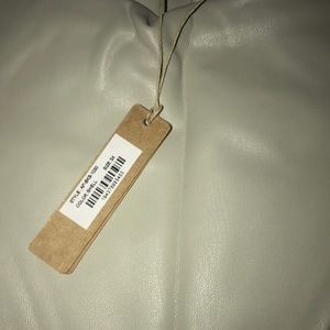 SKIMS Faux Leather Biker Shorts